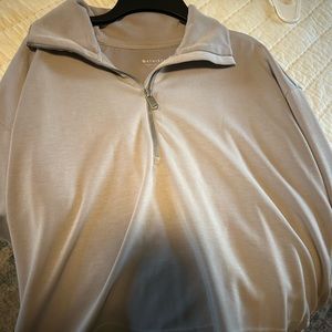 ATHLETA quarter zip